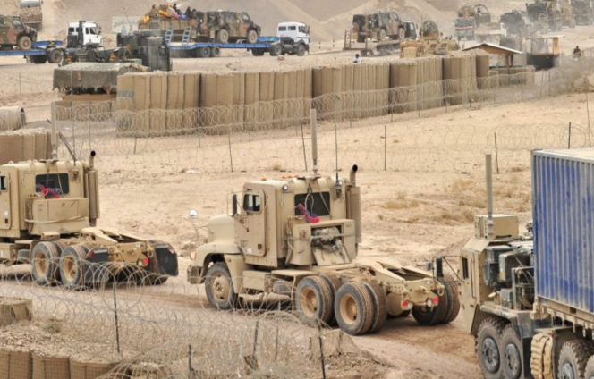 Military Field Container Banner